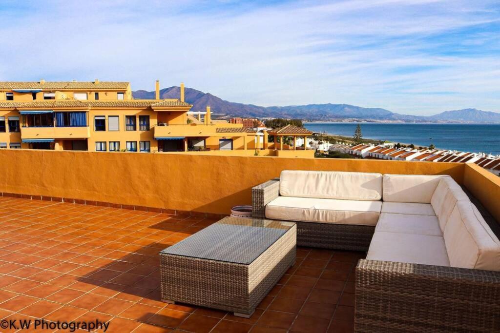 Superb 3 Bedrooms Duplex Manilva, Aldea Hills Castillo de Sabinillas Exterior foto